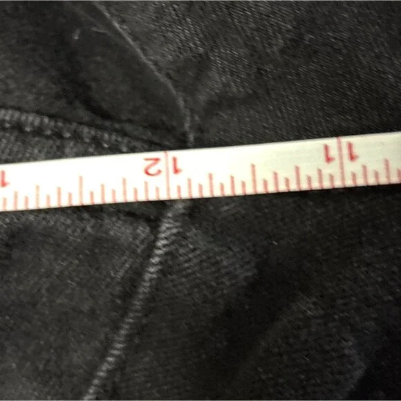 Old Navy Black Kick Boot-Cut Jeans 22 Short Stretch Womens Denim Pants - Picture 6 of 6